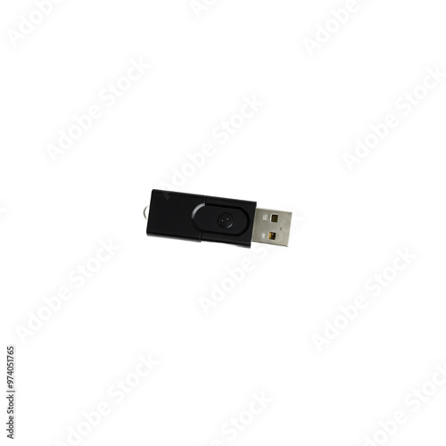 Wallpaper Mural Clé USB noire isolée  Torontodigital.ca