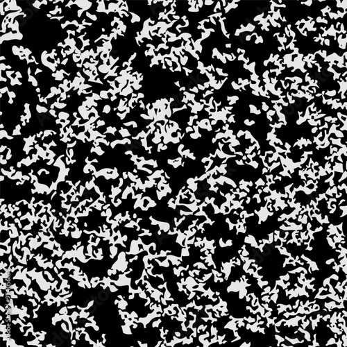 Background with noise. A pattern of abstract shapes. small splashes on the white surface. Vector illustration. A template for creative design.