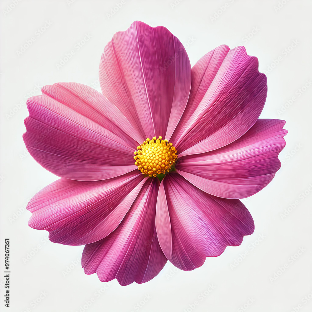 pink daisy isolated on white pink daisy isolated on white