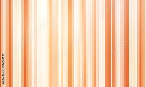 Peach and Coral Vertical Line Repeating Pattern 