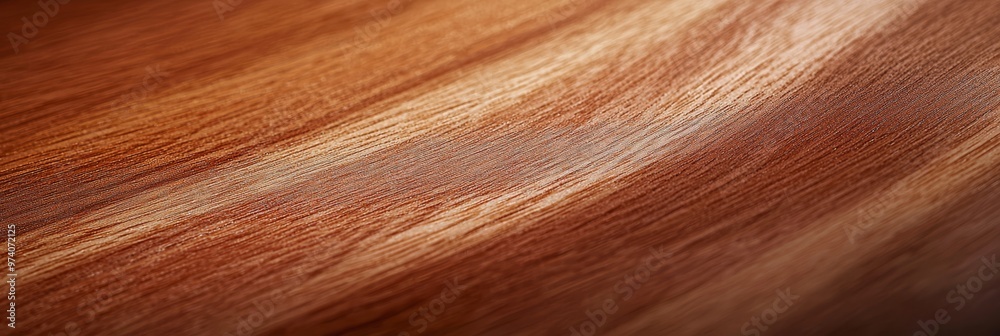  A detailed shot of a wood grain texture, appearing to be subtly coated in a light tawny hue