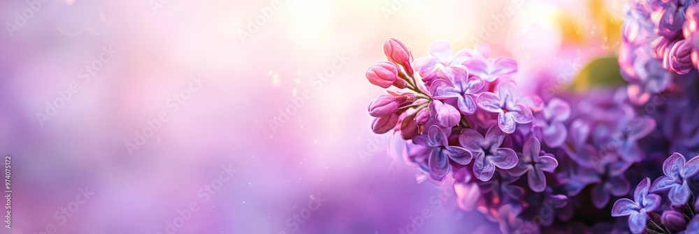 A tight shot of a flower cluster, foreground featuring distinct purple and yellow blooms, background softly blurred with similar hued flowers A tight shot of a flower cluster, foreground featuring distinct purple and yellow blooms, background softly blurred with similar hued flowers