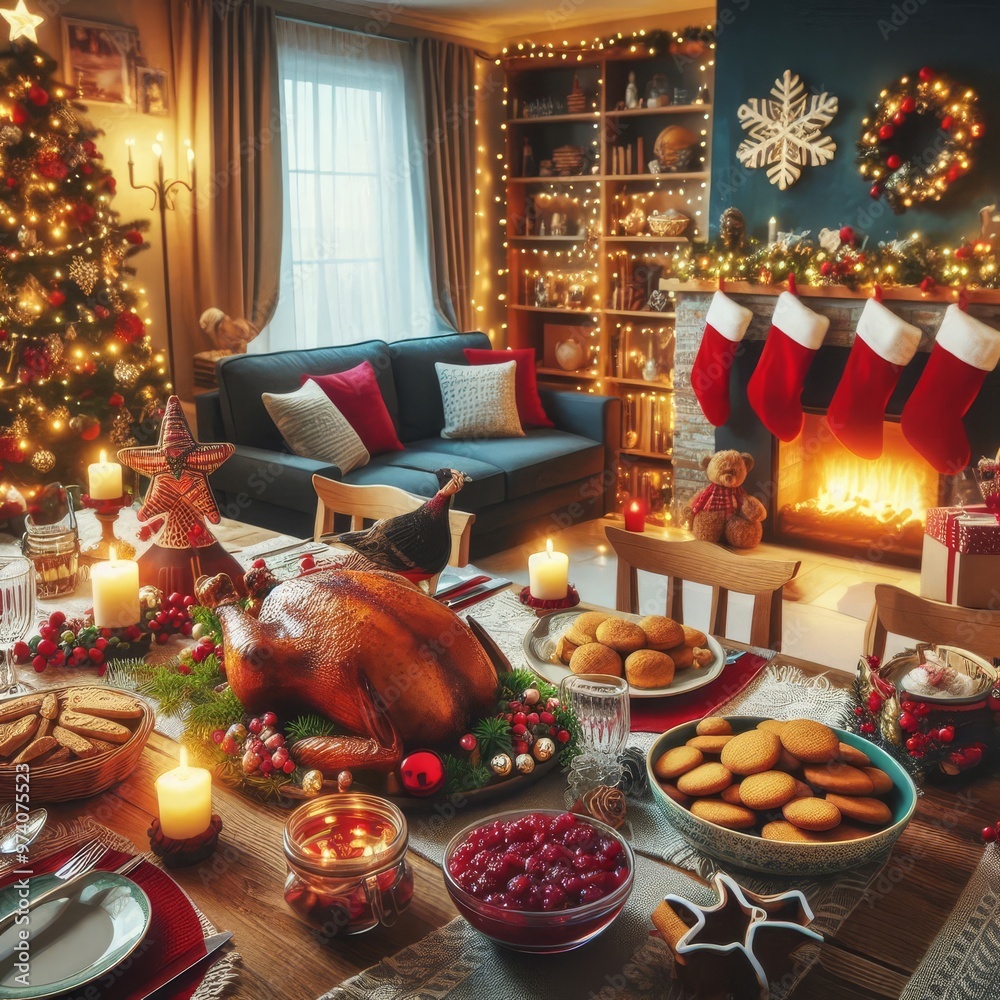 Christmas Festive Food and Decorations
Christmas Festive Food and Decorations