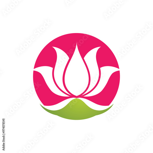 Beauty Vector lotus icon