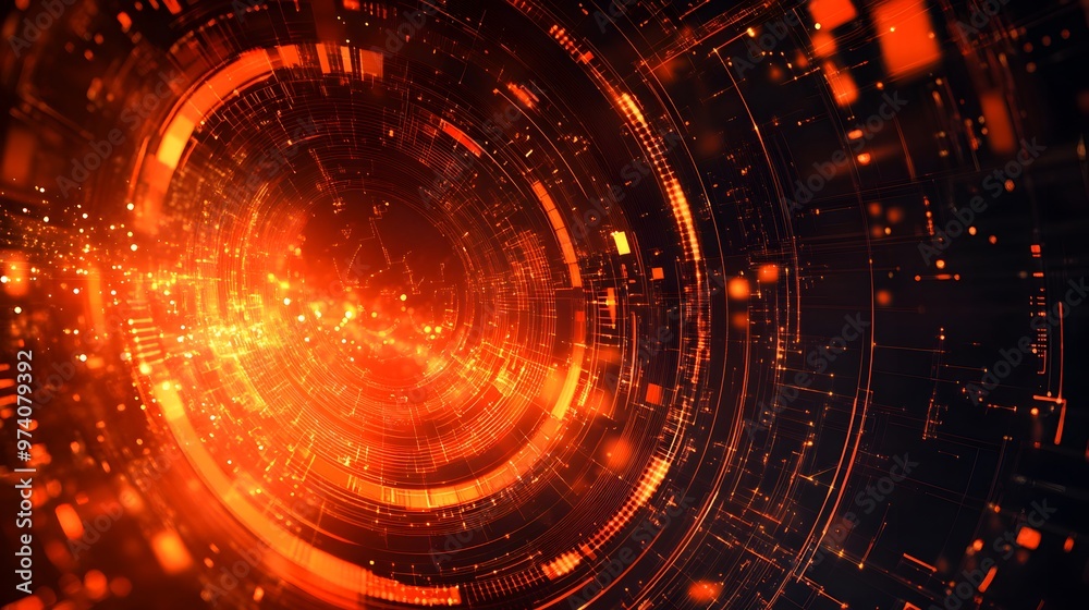Fototapeta premium Innovation and technology background