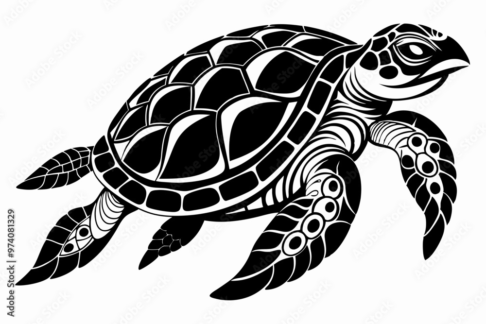 Fototapeta premium turtle illustration