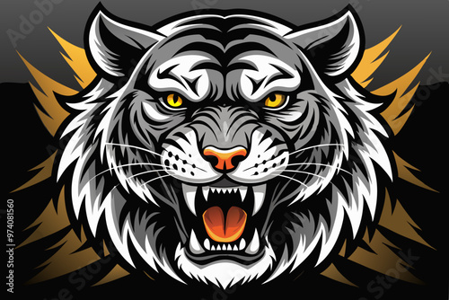 head of a tiger