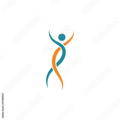 health pople life  logo sign illustration vector