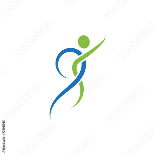 health pople life  logo sign illustration vector