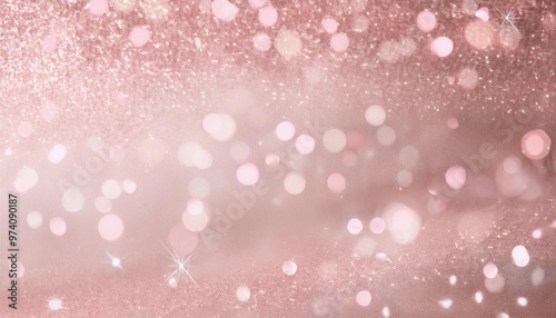 Sparkling rose gold glitter background