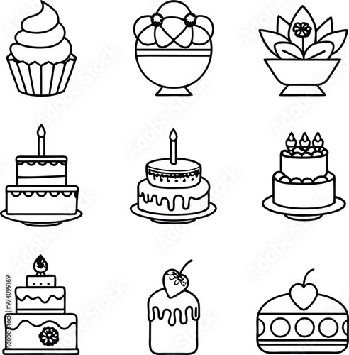 Delightful Cake Shop Icon