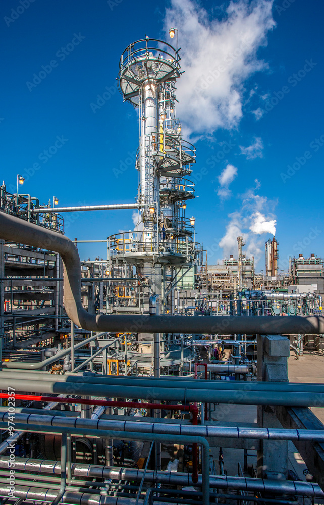 Oil refinery in Northern California Oil refinery in Northern California