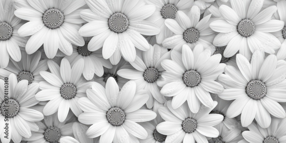 Black and White Flowers Black and White Flowers