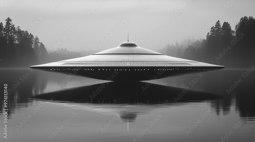 Mysterious UFO: A Breathtaking Sight in the Forest Mysterious UFO: A Breathtaking Sight in the Forest