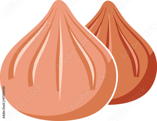 Rose flavor Modak mithai for Ganesh Ganpati