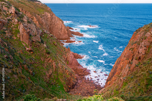 Valley at Cape Woolamai, Phillip Island, Australia photo