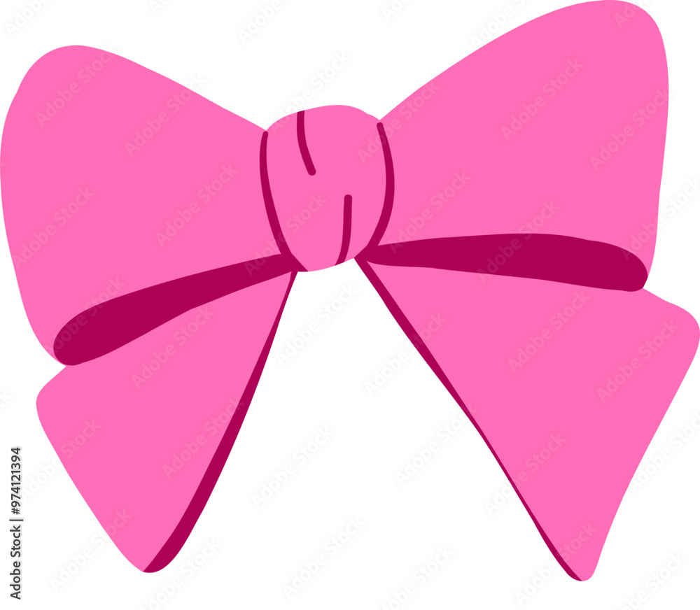 Hand Drawn Doodle Ribbon Hand Drawn Doodle Ribbon