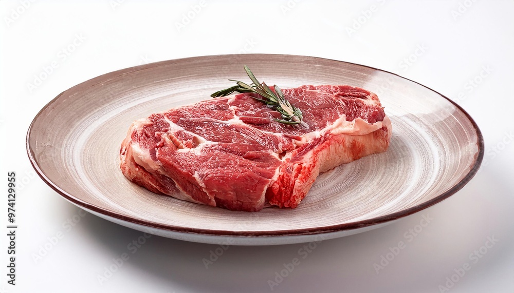 Italian Food, Bistecca alla Fiorentina on white background isolated. Italian Food, Bistecca alla Fiorentina on white background isolated.