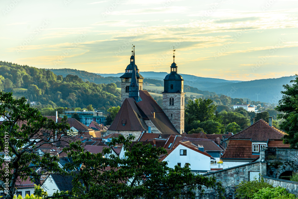 Ein kleiner Spaziergang durch die wunderschöne Fachwerkstadt von der Stadt Schmalkalden und ihrem Schloss Wilhemsburg - Thüringen - Deutschland Ein kleiner Spaziergang durch die wunderschöne Fachwerkstadt von der Stadt Schmalkalden und ihrem Schloss Wilhemsburg - Thüringen - Deutschland