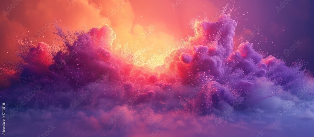 Dramatic and vibrant stormy sunset sky with mesmerizing cloud formations creating an ethereal and captivating natural landscape The scene exudes a sense of wonder power and mystical energy Dramatic and vibrant stormy sunset sky with mesmerizing cloud formations creating an ethereal and captivating natural landscape The scene exudes a sense of wonder power and mystical energy