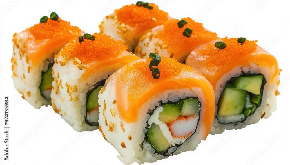 Light vegetable sushi rolls with cucumber, avocado, and carrot, nutrition, lowcalorie sushi option Light vegetable sushi rolls with cucumber, avocado, and carrot, nutrition, lowcalorie sushi option
