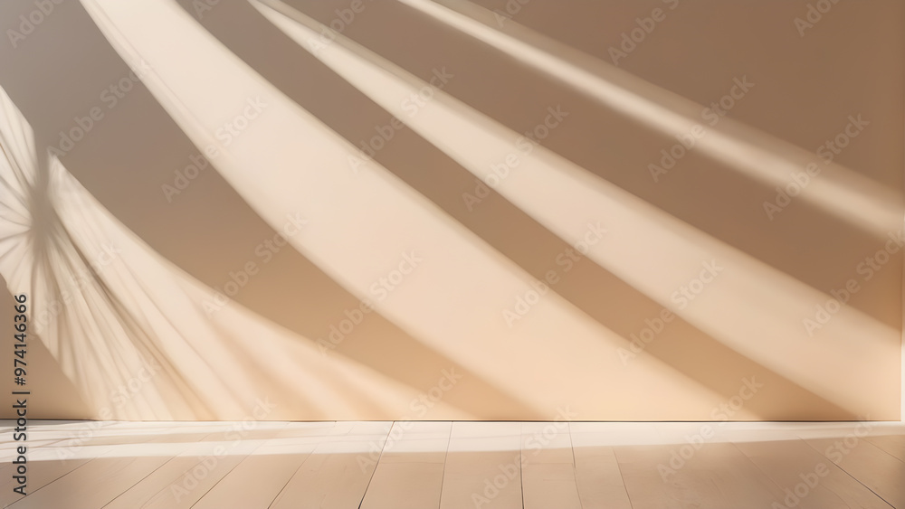 Sunlight and shadow on the wall in room. Abstract background. Sunlight and shadow on the wall in room. Abstract background.