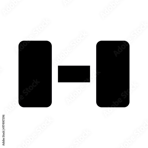 Exercise Icon Glyph Style