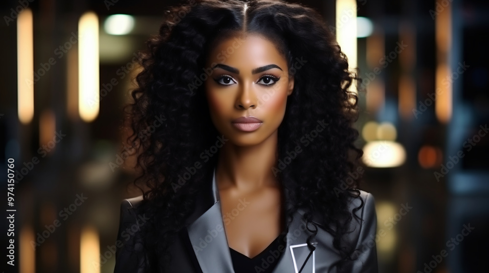 仮想空間ビジネス女性四十八Generative AI