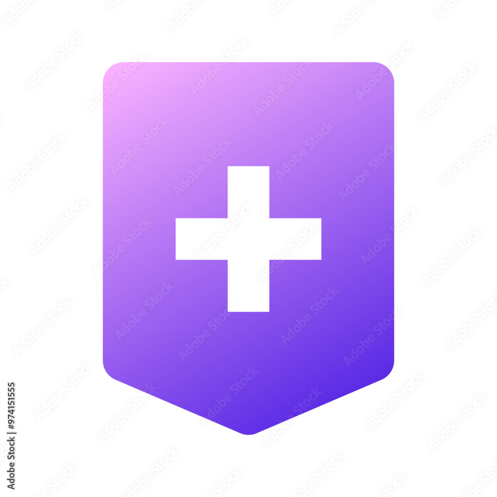 Antibody Icon Gradient Glyph Style Antibody Icon Gradient Glyph Style