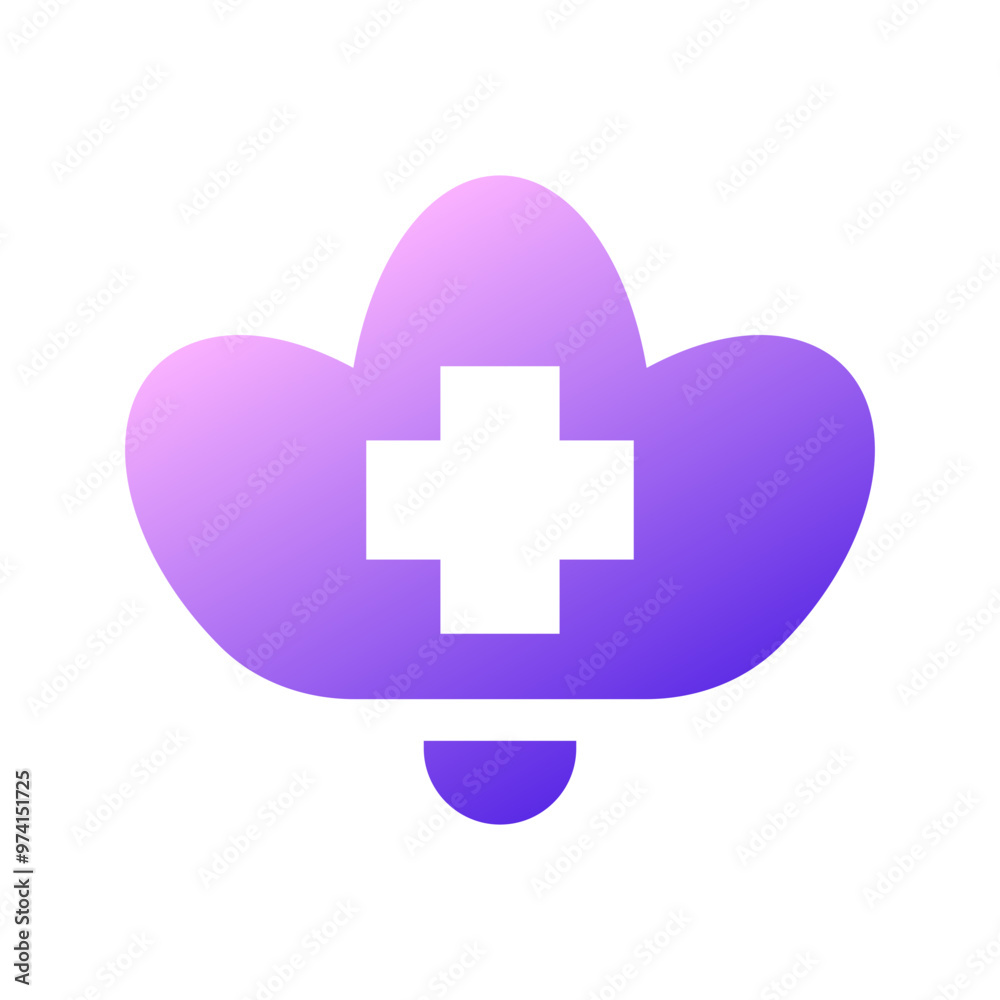 Vegetable Icon Gradient Glyph Style Vegetable Icon Gradient Glyph Style