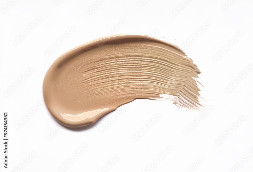 Writing 2025 with foundation cream, isolated on white background. Creating a swirl 2025 from foundation. Close up foundation detail photo isolated on white background Writing 2025 with foundation cream, isolated on white background. Creating a swirl 2025 from foundation. Close up foundation detail photo isolated on white background