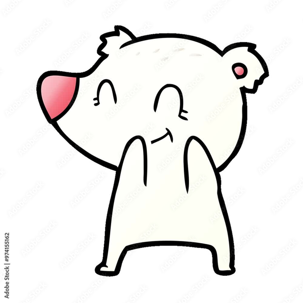 polar bear cartoon