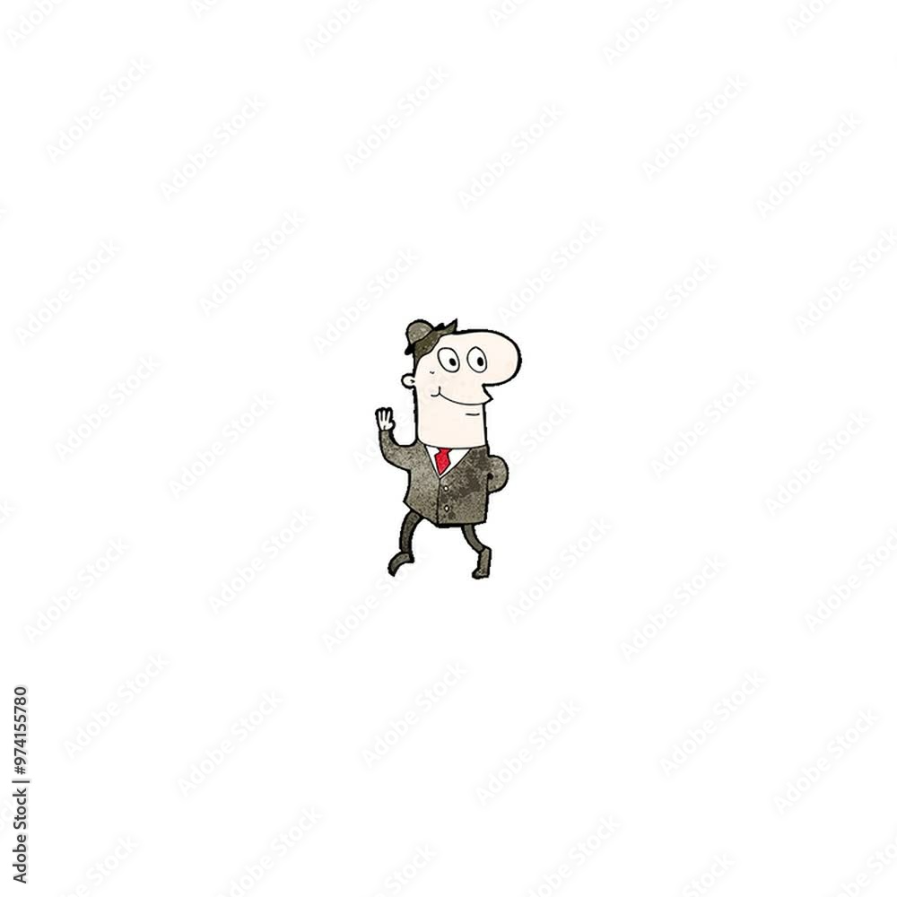 cartoon businessman walking to work cartoon businessman walking to work