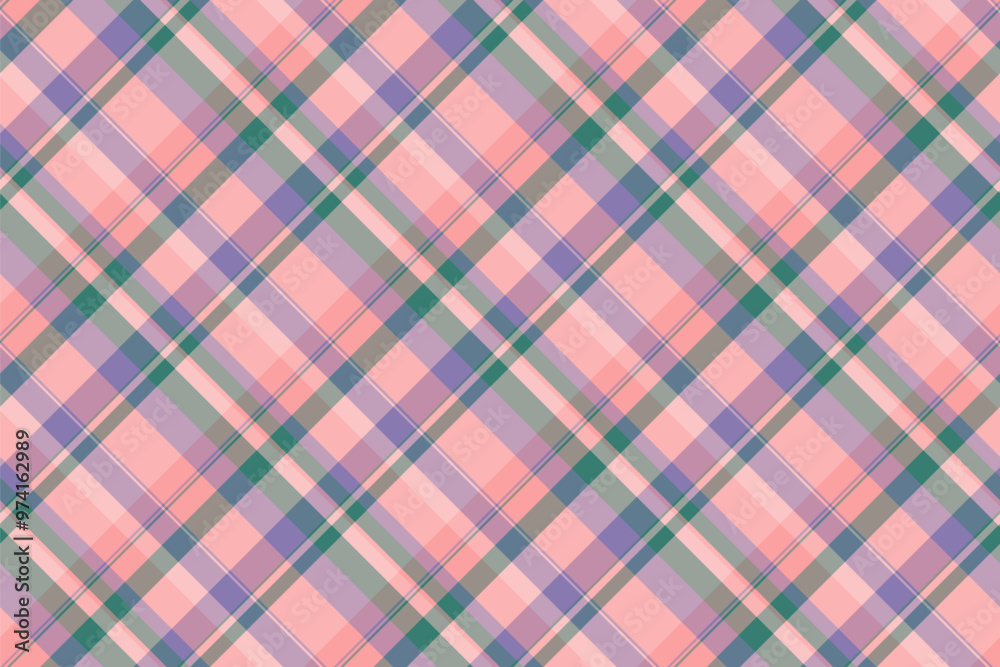 Oilcloth plaid background vector, apartment texture check textile. Tailor fabric pattern seamless tartan in pastel and light colors. Oilcloth plaid background vector, apartment texture check textile. Tailor fabric pattern seamless tartan in pastel and light colors.