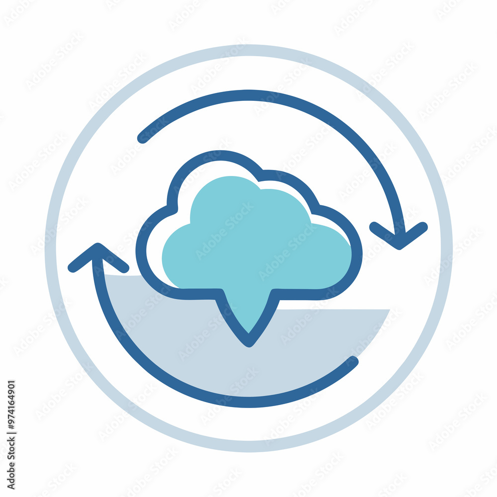 cloud computing illustration