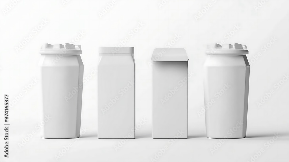 White Blank Packaging Mockup Product Design Branding Packaging Design White Blank Packaging Mockup Product Design Branding Packaging Design