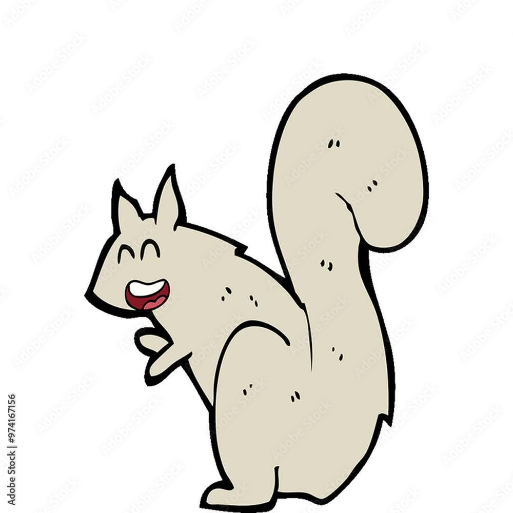 cartoon squirrel