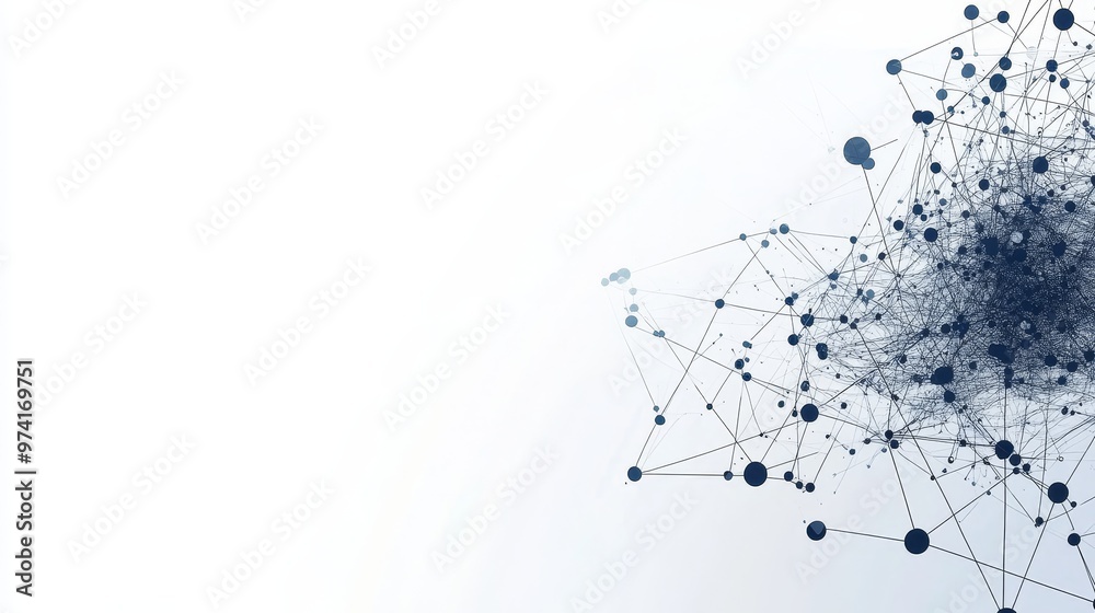 Abstract Network of Connected Dots, Digital Art, Abstract Background, Connected Nodes, Network Structure, Technology, Connectivity Abstract Network of Connected Dots, Digital Art, Abstract Background, Connected Nodes, Network Structure, Technology, Connectivity