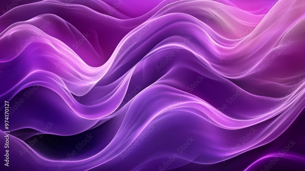 Abstract Purple Wave Background, Abstract, Background, Purple, Wave Abstract Purple Wave Background, Abstract, Background, Purple, Wave