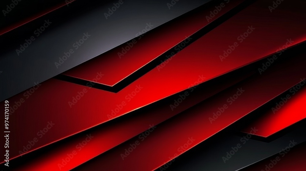 Abstract Red and Black Geometric Shapes, abstract , geometric , red , black Abstract Red and Black Geometric Shapes, abstract , geometric , red , black