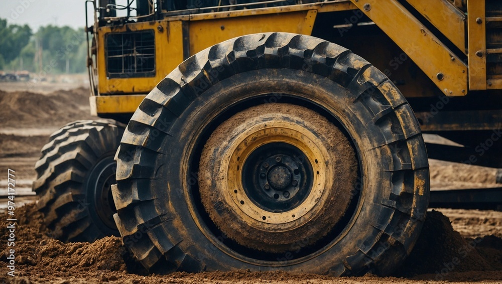 Massive heavy-duty tires