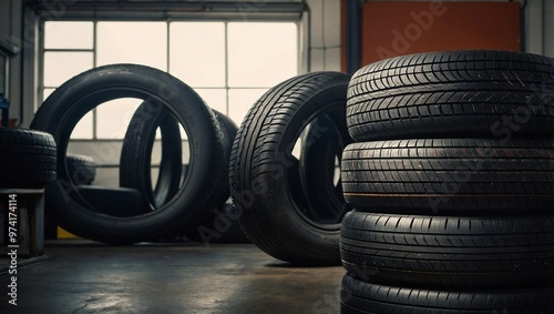 stack of tires