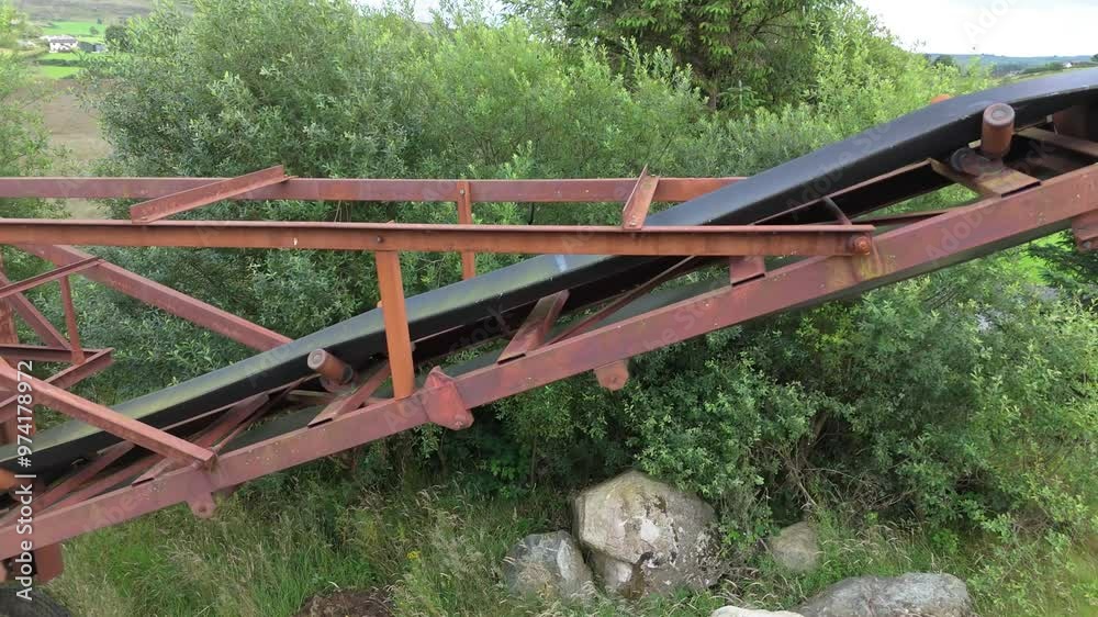 Portable conveyor belt machinery in Northern Ireland Portable conveyor belt machinery in Northern Ireland