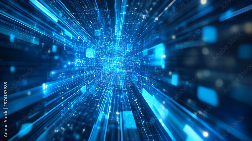 fiber optics background with lots of light spots, Internet, information flow, Fiber optics network cable on technology background. fiber optics background with lots of light spots, Internet, information flow, Fiber optics network cable on technology background.