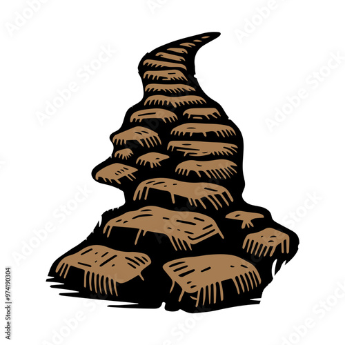 Stone Pathway clip art 