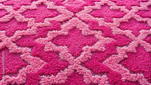 Pink textured carpet with unique patterns, ideal for adding a pop of color to any room