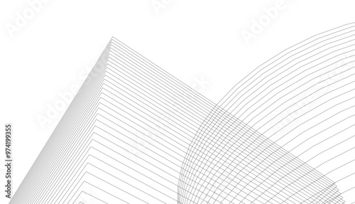 abstract architectural background vector illustration