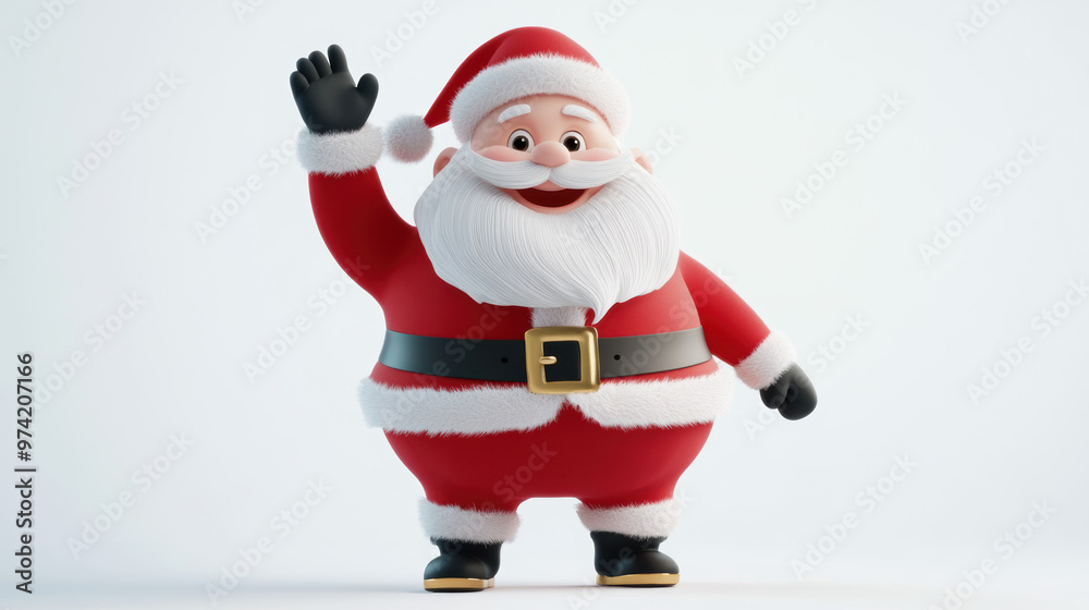 Santa Claus Waving. Santa Claus Waving.