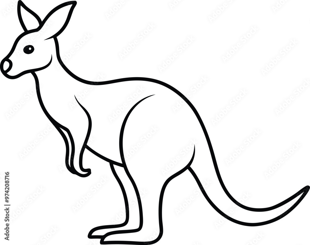 Fun Kids Coloring Book Kangaroo with a Joey
Fun Kids Coloring Book Kangaroo with a Joey