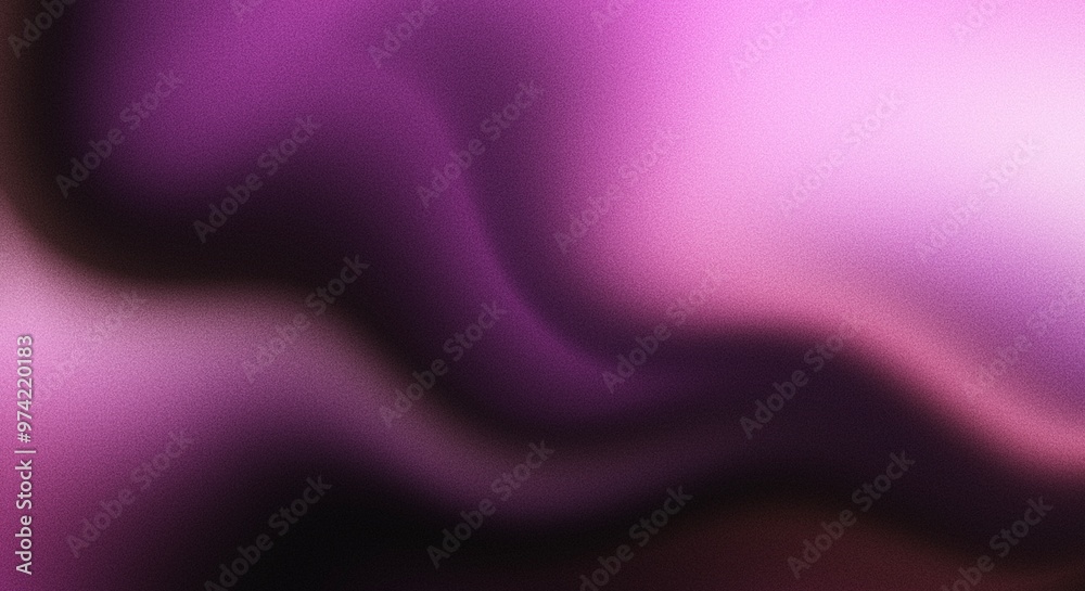 Obraz premium Grainy gradient abstract smooth purple background dark vibrant noise texture banner backdrop design colors